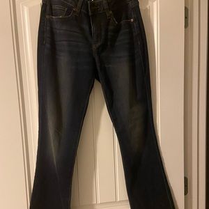 Dark slim boot cut women Jeans!